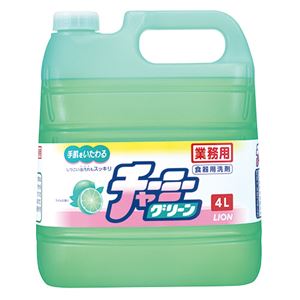 (まとめ) ライオン チャーミーグリーン 業務用 4L 1個  【×10セット】