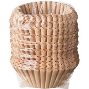 (まとめ) イーナ 立ロシ 業務用コーヒーフィルター 無漂白 25cm ENA-T-101 1パック(250枚)  【×10セット】