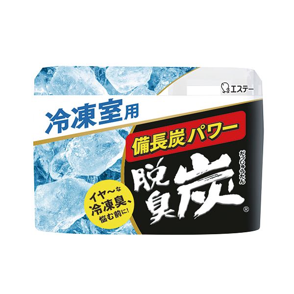 (まとめ) エステー 脱臭炭 冷凍室用 70g 1セット（3個）  【×10セット】