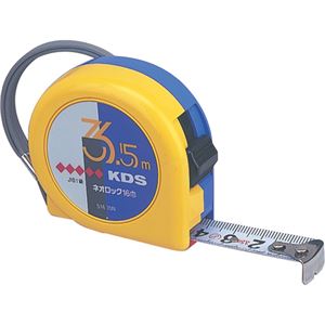 (まとめ) ムラテックKDS ネオロック コンベックス 幅16mm×長さ3.5m S16-35N 1個  【×10セット】