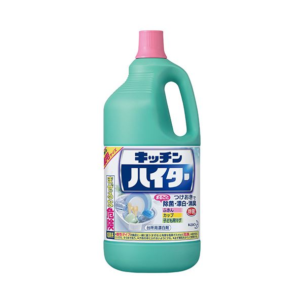 (まとめ) 花王 キッチンハイター 特大 2500ml 1本  【×10セット】