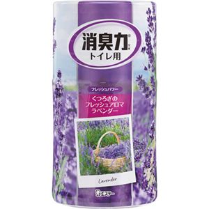 (まとめ) エステー トイレの消臭力 ラベンダー 400ml 1セット(3個)  【×10セット】