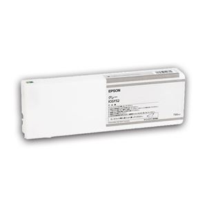 (まとめ) エプソン EPSON PX-P／K3（VM）インクカートリッジ グレー 700ml ICGY52 1個  【×10セット】