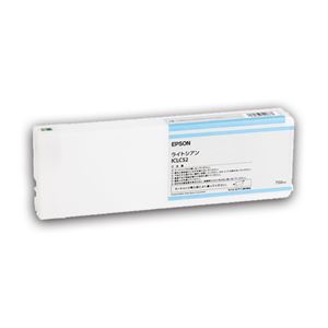 (まとめ) エプソン EPSON PX-P／K3（VM）インクカートリッジ ライトシアン 700ml ICLC52 1個  【×10セット】