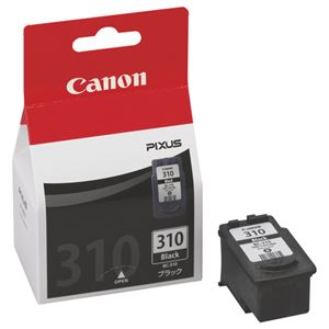 (まとめ) キヤノン Canon FINEカートリッジ BC-310 ブラック 2967B001 1個  【×10セット】