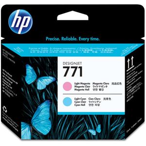 (まとめ) HP771 プリントヘッド ライトマゼンタ／ライトシアン CE019A 1個  【×10セット】