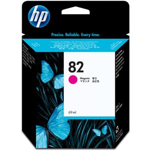 (まとめ) HP82 インクカートリッジ マゼンタ 染料系 C4912A 1個  【×10セット】