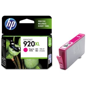 (まとめ) HP920XL インクカートリッジ マゼンタ CD973AA 1個  【×10セット】