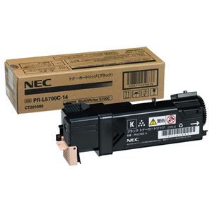 NEC トナーカートリッジ ブラック PR-L5700C-14 1個 【×10セット】
