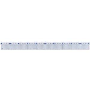 (まとめ) レイメイ藤井 すべらないカッティング定規 50cm ACJ1000 1個  【×10セット】
