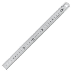 (まとめ) コクヨ ステンレス直定規 C型 JIS1級 30cm TZ-1343 1個  【×10セット】