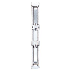 (まとめ) リヒトラブ ペーパーファスナー ブリキ 足間隔80mm 約230枚収容 F-8T-100 1パック(100本)  【×10セット】