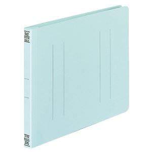 (まとめ) コクヨ フラットファイルV(樹脂製とじ具) B5ヨコ 150枚収容 背幅18mm 青 フ-V16B 1パック(10冊)  【×10セット】