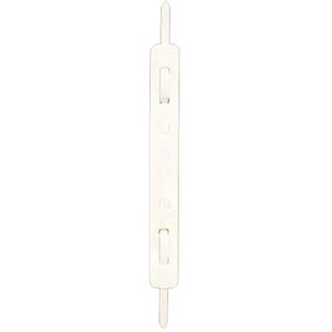 (まとめ) ライオン事務器 紙製ファスナー 粘着テープ付 約70枚収容 ファスナー+ストッパー各30本 No.8K 1パック  【×10セット】