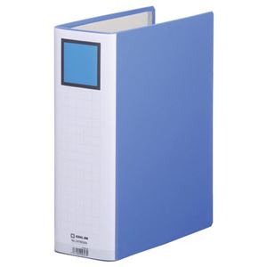 (まとめ) キングファイル スーパードッチ(脱・着)イージー GXシリーズ A4タテ 800枚収容 背幅96mm 青 2478GXA 1冊  【×10セット】