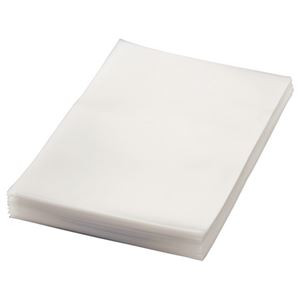 (まとめ) TANOSEE 薄型エンボスクリアホルダー A4 1パック(100枚)  【×10セット】