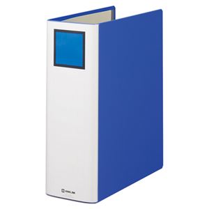 (まとめ) キングファイル ニュードッチ A4タテ 800枚収容 背幅105mm 青 1278N 1冊  【×10セット】