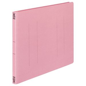(まとめ) コクヨ フラットファイルV(樹脂製とじ具) B4ヨコ 150枚収容 背幅18mm ピンク フ-V19P 1パック(10冊)  【×10セット】