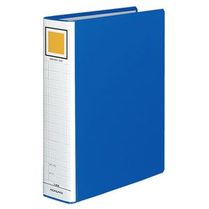 (まとめ) コクヨ チューブファイル(エコ) 片開き A4タテ 600枚収容 背幅75mm 青 フ-E660B 1冊  【×10セット】