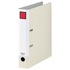 (まとめ) キングジム レバーリングファイル Dタイプ A4タテ 2穴 400枚収容 背幅59mm ライトグレー 3774 1冊  【×10セット】