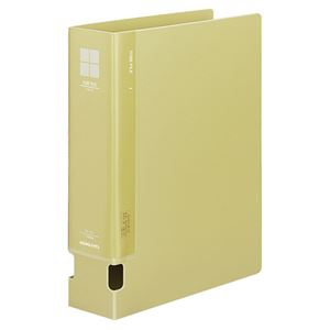 (まとめ) コクヨ チューブファイルPP 片開き A4タテ 600枚収容 背幅74mm 黄 フ-F660NY 1冊  【×10セット】