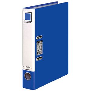 (まとめ) コクヨ レバッチファイル(ジャパンスタンダード) A4タテ 2穴 280枚収容 背幅56mm 青 フ-AL280B 1冊  【×10セット】