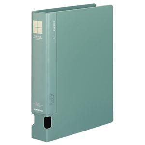 (まとめ) コクヨ チューブファイルPP 片開き A4タテ 400枚収容 背幅55mm 緑 フ-F640NG 1冊  【×10セット】