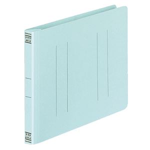 (まとめ) コクヨ フラットファイルV(樹脂製とじ具) A5ヨコ 150枚収容 背幅18mm 青 フ-V17B 1パック(10冊)  【×10セット】