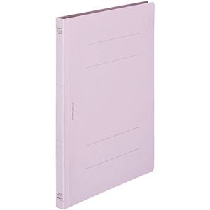 (まとめ) ライオン事務器 フラットファイル(環境) 樹脂押え具 A4タテ 150枚収容 背幅18mm パープル A-512KA4S 1セット(10冊)  【×10セット】