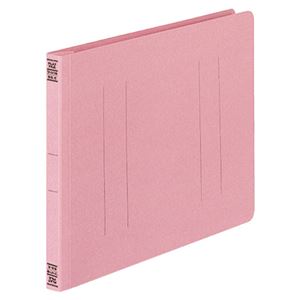 (まとめ) コクヨ フラットファイルV(樹脂製とじ具) B5ヨコ 150枚収容 背幅18mm ピンク フ-V16P 1パック(10冊)  【×10セット】