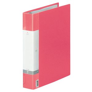 (まとめ) リヒトラブ リクエスト クリヤーブック(クリアブック)(ポケット交換タイプ) A4タテ 30穴 35ポケット付属 背幅50mm 赤 G3803-3 1冊  【×10セット】