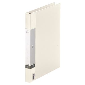 (まとめ) リヒトラブ リクエスト クリヤーブック(クリアブック)(ポケット交換タイプ) A4タテ 30穴 15ポケット付属 背幅25mm 白 G3801-0 1冊  【×10セット】