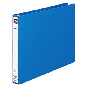 (まとめ) コクヨ データバインダーR(バースト用) T8.5×Y12 17穴 170枚収容 青 EBR-N1712NB 1冊  【×10セット】