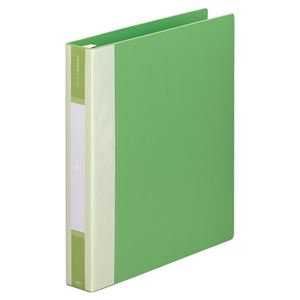 (まとめ) リヒトラブ リクエスト リフィルバインダーMTL A4タテ 30穴 120枚収容 背幅50mm 黄緑 G3903-6 1冊  【×10セット】