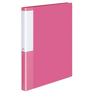 (まとめ) コクヨ クリヤーブック(クリアブック)(POSITY) 替紙式 A4タテ 30穴 15ポケット付属 背幅27mm ピンク P3ラ-L720P 1冊  【×10セット】