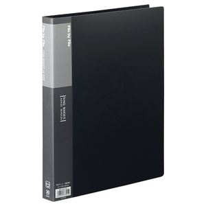 (まとめ) ビュートン リングバインダー A4タテ 30穴 45枚収容 背幅32mm ダークグレー RB-A4W-DG 1冊  【×10セット】