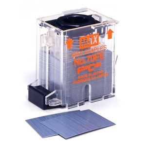 (まとめ) マックス 電子ホッチキス針 EH-70F用 5000本 No.70FE 1個  【×10セット】