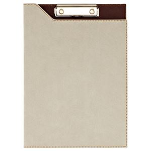 (まとめ) SEF クリップファイル A4タテ チンチラ SEFCFA4CHI 1枚  【×10セット】