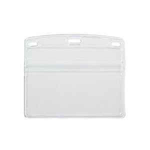 名札用ケース ソフトヨコ特大サイズ 10枚入 【×10セット】