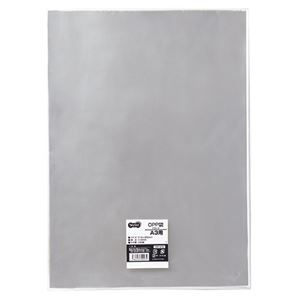 (まとめ) TANOSEE OPP袋 フラット A3用 310×430mm 1パック（100枚）  【×10セット】