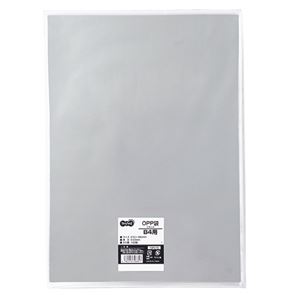 (まとめ) TANOSEE OPP袋 フラット B4用 270×380mm 1パック（100枚）  【×10セット】
