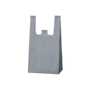(まとめ) TANOSEE シルバーレジ袋 20号 ヨコ210×タテ460×マチ幅140mm 1パック（100枚）  【×10セット】