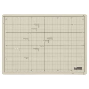 (まとめ) TANOSEE 滑りにくいカッターマット A4 225×320mm 1枚  【×10セット】