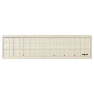 (まとめ) TANOSEE 滑りにくいカッターマット A3スリム 120×450mm 1枚  【×10セット】