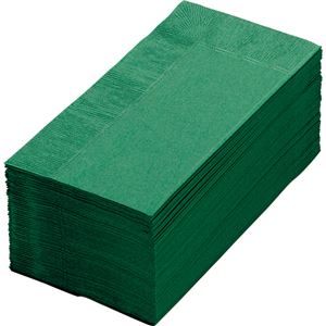 (まとめ) カラーナプキン 2PLY 8つ折 イタリアグリーン 2PLU-28C-G 1パック(50枚)  【×30セット】