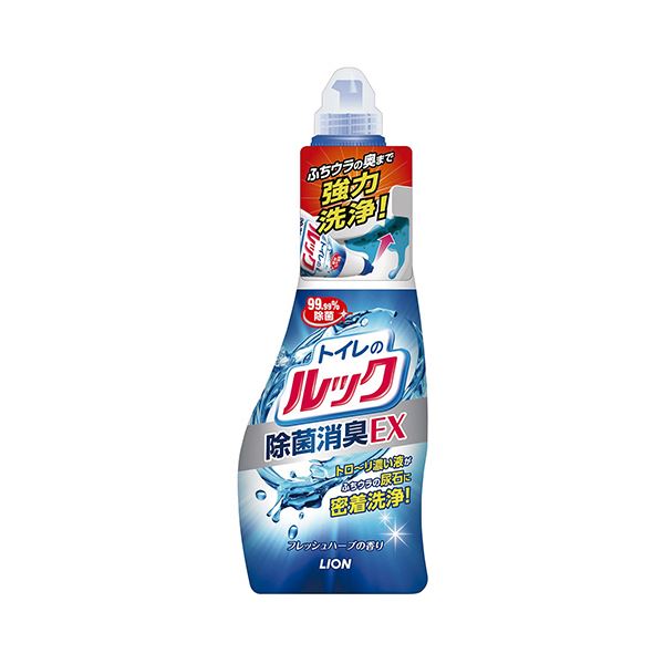 (まとめ) ライオン トイレのルック 本体 450ml 1本  【×30セット】