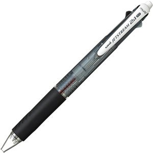 (まとめ) 三菱鉛筆 多機能ペン ジェットストリーム2＆1 0.7mm （軸色：黒） MSXE350007.24 1本  【×30セット】
