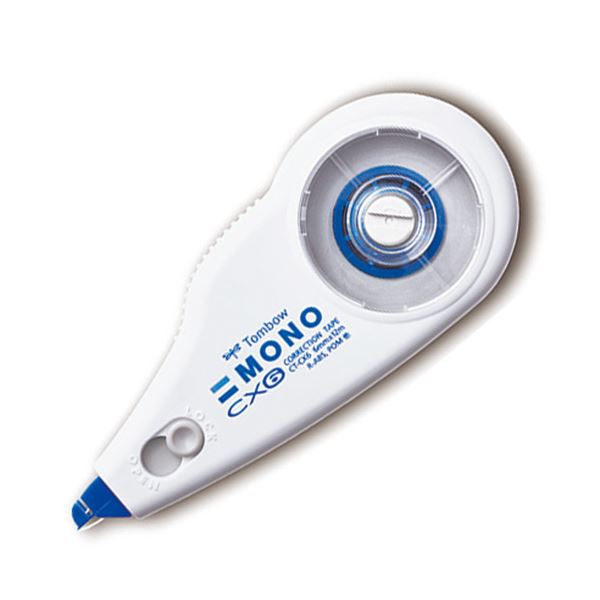 (まとめ) トンボ鉛筆 修正テープ モノCX6 本体6mm幅×12m CT-CX6 1個  【×30セット】