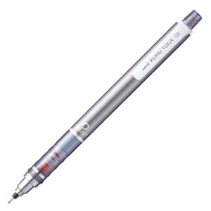 (まとめ) 三菱鉛筆 シャープ SHARPペンシル クルトガ スタンダードモデル 0.5mm (軸色 シルバー) M54501P.26 1本  【×30セット】