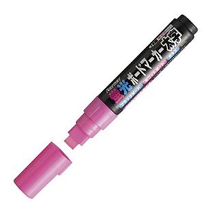 (まとめ) レイメイ藤井 蛍光ボードマーカー 太字平芯 ピンク LBM281P 1本  【×30セット】